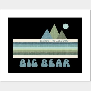 Big Bear Explore the Outdoors Rainbow Posters and Art